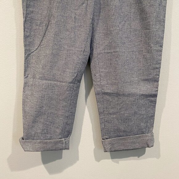 Tommy Hilfiger Navy and White Striped Capris Pants - Size 8 - Picture 2 of 8